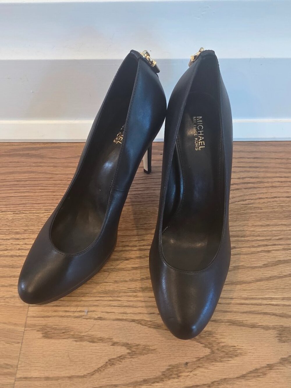 MICHAEL - Michael Kors Hamilton leather pump
